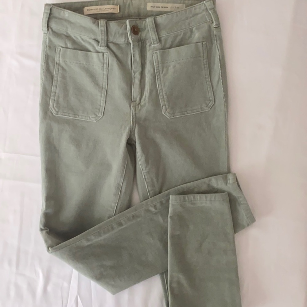 Anthropologie Pilcro Patch Pocket Jeans